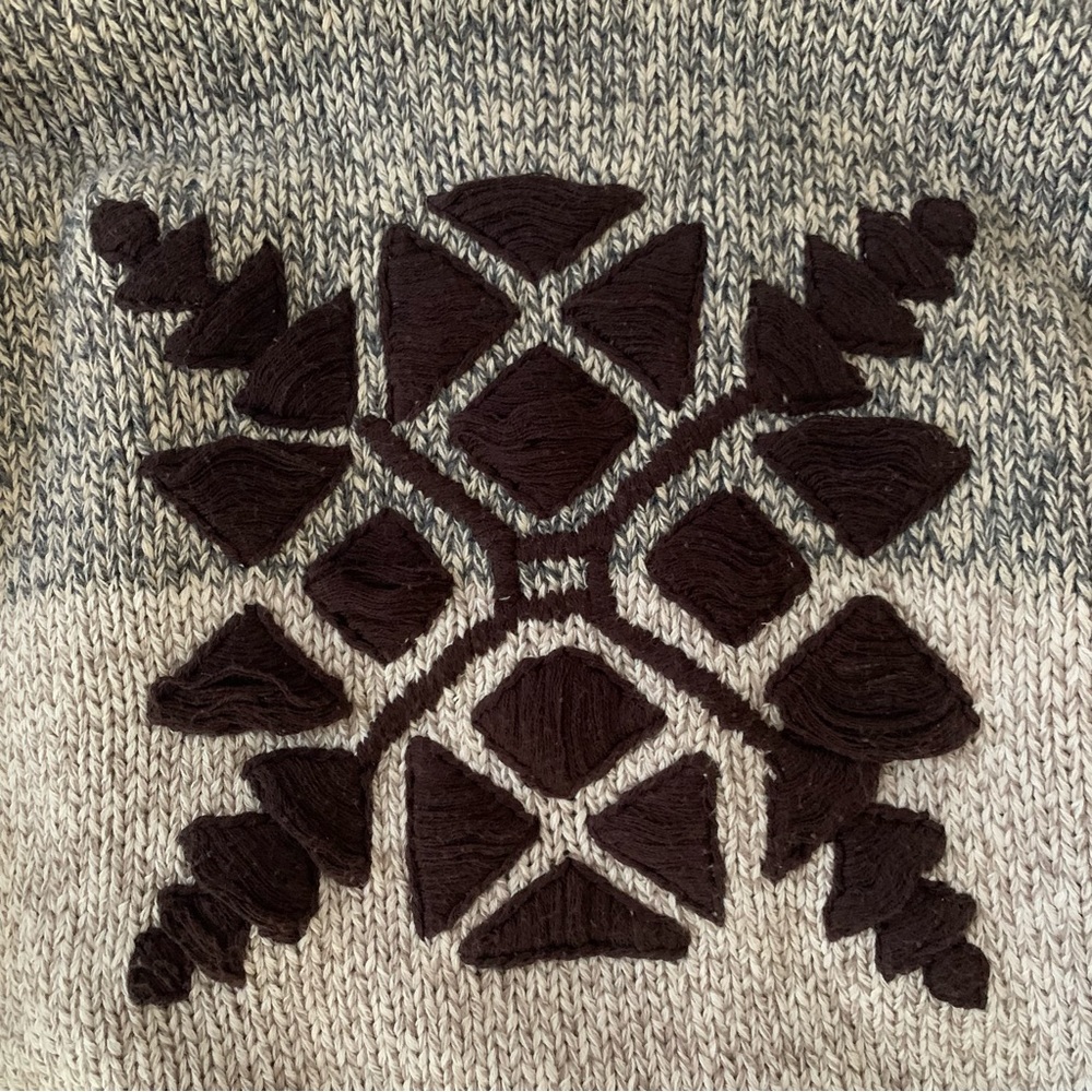 Vintage 90’s Tommy Hilfiger Fair Isle Turtleneck Sweater - Picture 9 of 12